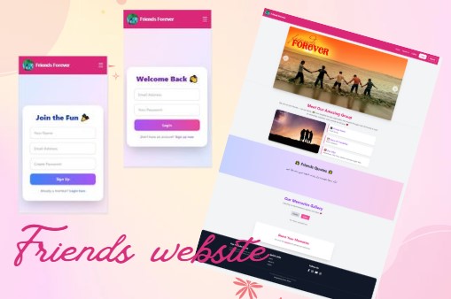 Friends Group Website